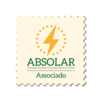 Selo de associado ABSolar - Max Solar