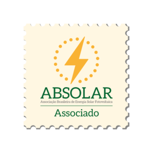 Selo de associado ABSolar - Max Solar
